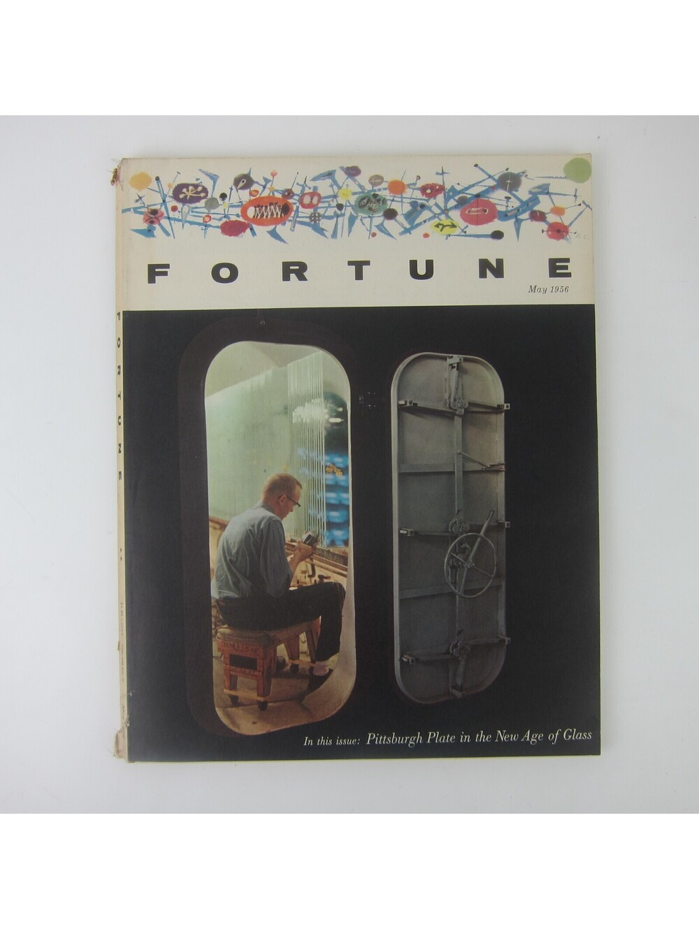 Vintage FORTUNE Magazine May 1956 Chrysler, Ford, General Motors, Oldsmobile Ads